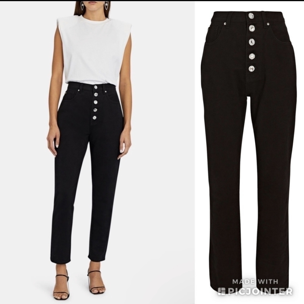 🌲🌲🌲flash sale✨ ❗NWT Danielle Crystal button high rise skinny Jeans
